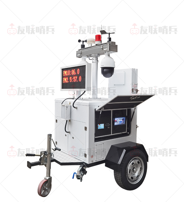 工地?fù)P塵氣象監(jiān)測(cè)太陽能移動(dòng)監(jiān)控車